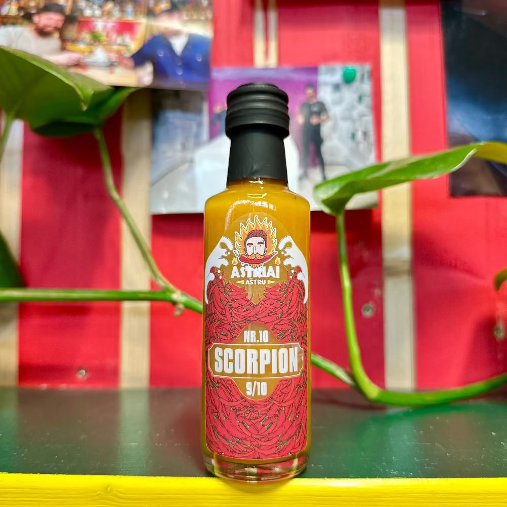 Aštrus padažas Nr. 10 Scorpion 100ml