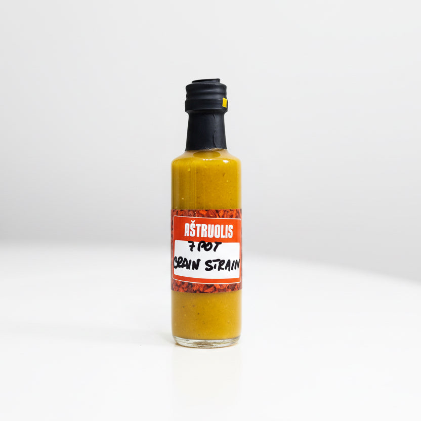 Aštruolis hot sauce "7 Pot Brain Strain" 100ml