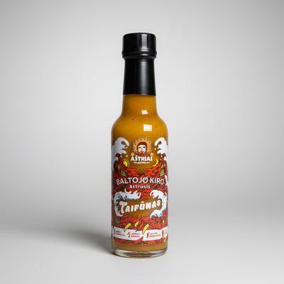 Baltasis Kiras X Aštriai Aštru - "Baltojo Kiro Aštrusis Taifūnas" 150ml
