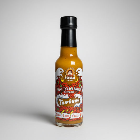 Baltasis Kiras X Aštriai Aštru - "Baltojo Kiro Aštrusis Taifūnas" 150ml