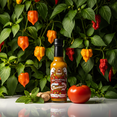 Baltasis Kiras X Aštriai Aštru - "Baltasis Kiras's Spicy Typhoon" 150ml