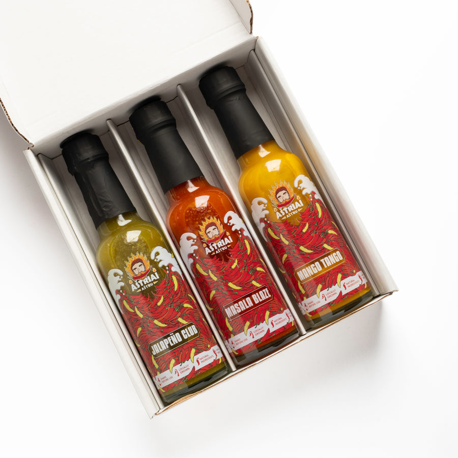 Spicy Trio - a set of three sauces