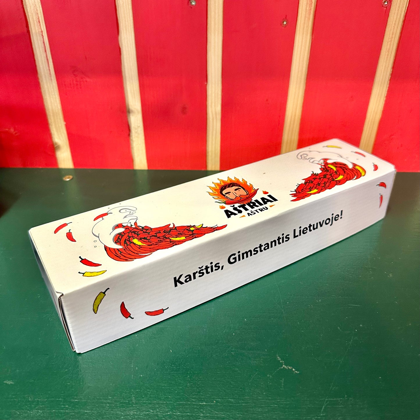 Aštrių Mini padažų rinkinys - Nuo Gaivos iki Liepsnos – Pilnas 5-ių Padažų Setas