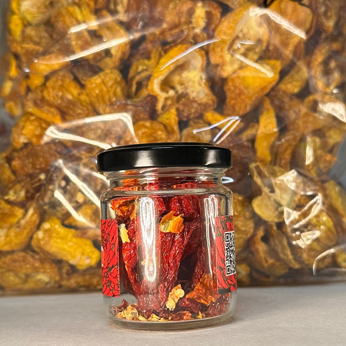 Džiovintos aitriosios paprikos Habanero 10g