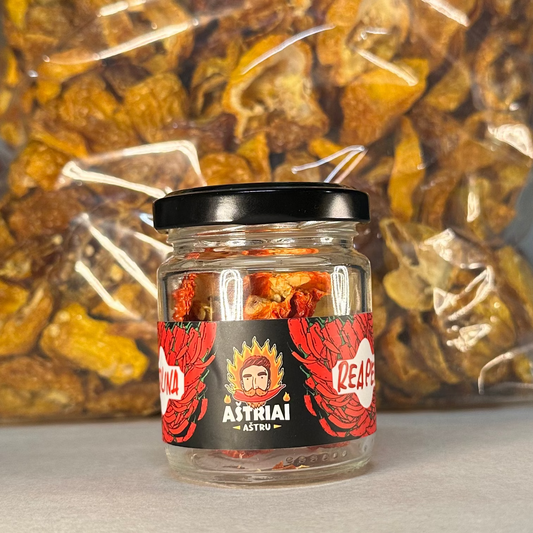 Džiovintos aitriosios paprikos Carolina Reaper 5g