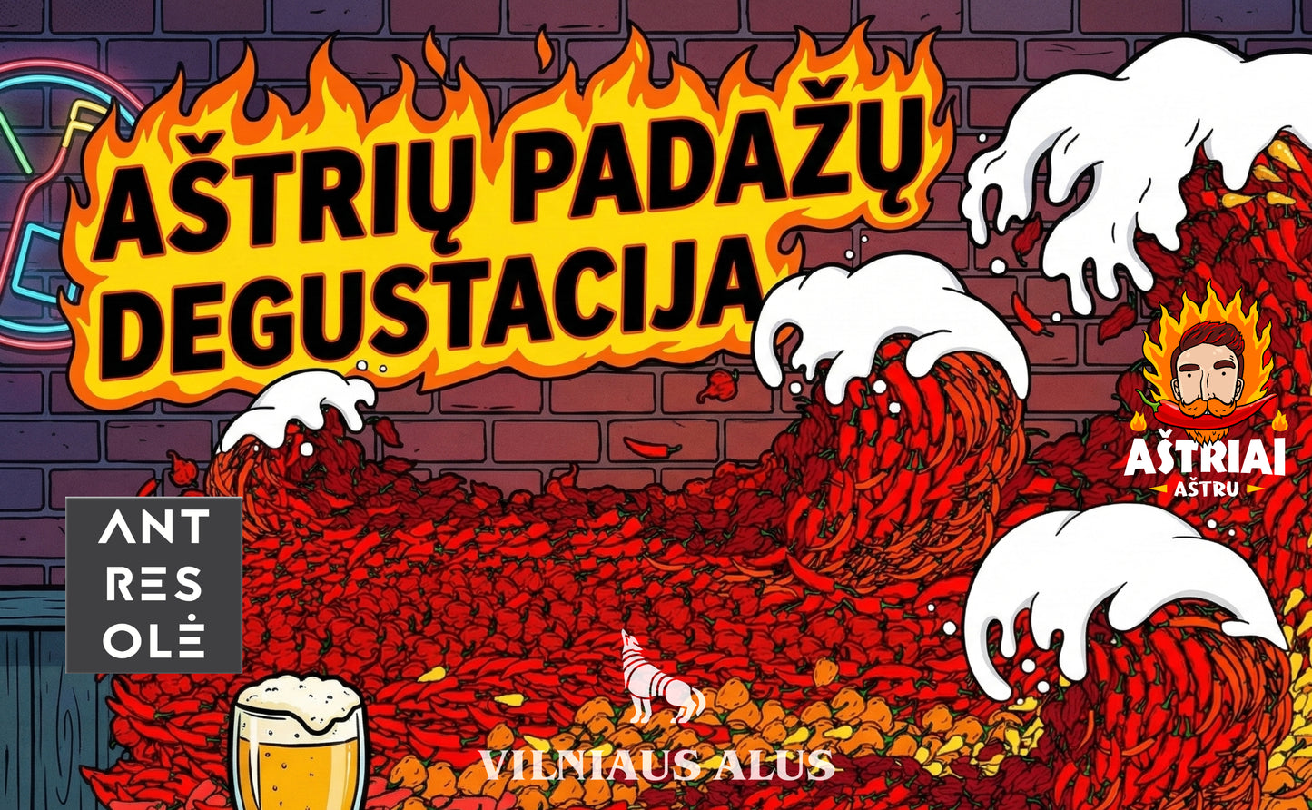 Aštrumo degustacija | Kovo 21 d. | Vilnius