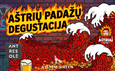 Aštrumo degustacija | Kovo 21 d. | Vilnius