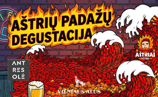 Aštrumo degustacija | Kovo 21 d. | Vilnius